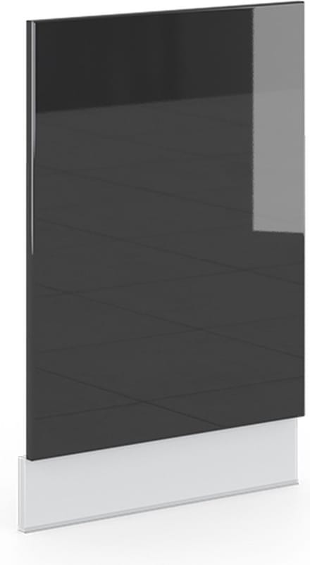 Vicco Fame-Line Frontpaneel – 45 cm, WB Marmer Antraciet Hoogglans