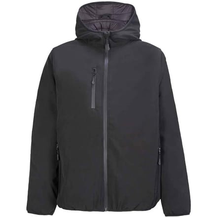 SOLS Heren Falcon Gevoerd Softshell Jas (Zwart)