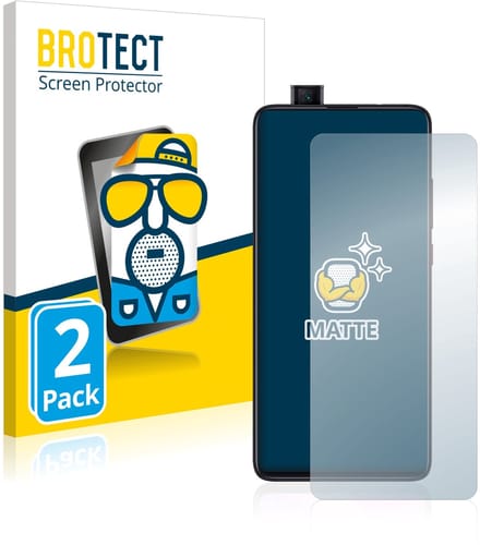 BROTECT - Screenprotector voor Xiaomi Mi 9T Pro - Folie Beschermfolie matte 2 Stuks