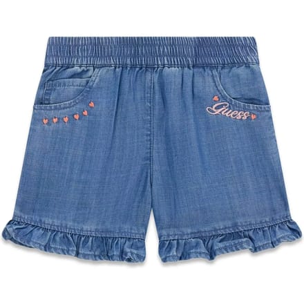 Korte lyocell broek voor meisjes Guess