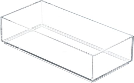 iDesign - Clarity Organiser - Kunststof - Transparant