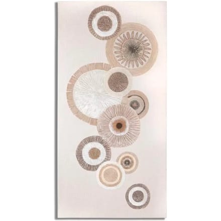 Schilderij Printing/painting Circly With Application -a 50×3,2×100 cm