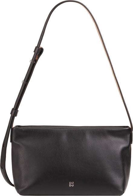 DuDu - Klein Lederen Schoudertas - Minimalistisch Design - Tijdloze Elegant