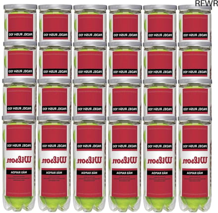 RFWR® Padel Rush 100 Ballenbox - 24 Buizen met 3 Balen Per Buizen