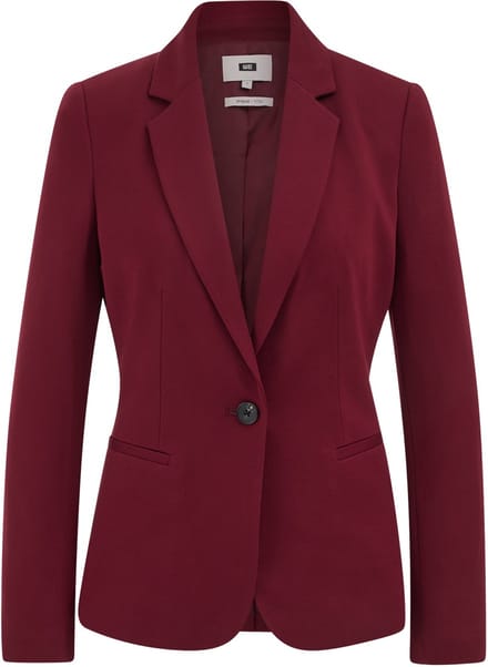 WE Fashion Dames getailleerde jersey stretch blazer
