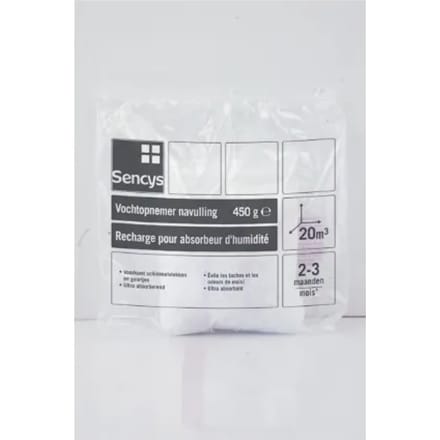 Sencys Navulling Vochtopnemer 450 Gr