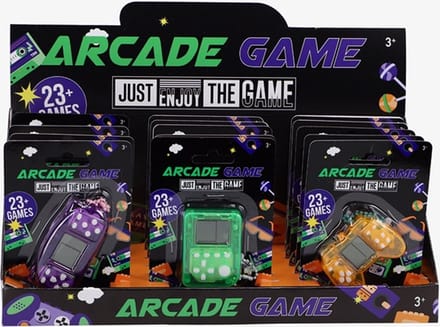 Brickgame small display spelcomputertje - Oranje