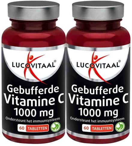 Lucovitaal Vitamine C Gebufferd - 2 x 60 tabletten - Voordeelverpakking