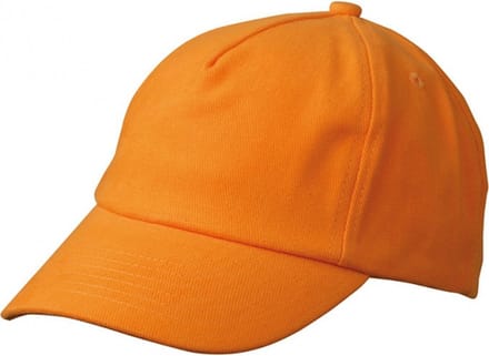 Kinder baseballcap oranje