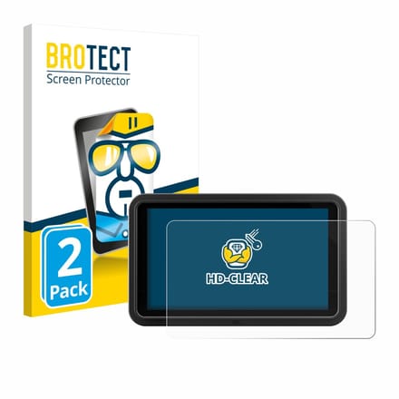 BROTECT - Screenprotector voor Atomos Shinobi Go - Folie Beschermfolie transparant 2 Stuks