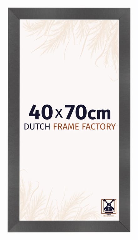 Fotolijst 40x70 cm - MDF - Zwart Mat - Praag