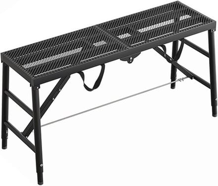 Draagbare Steigerladder met Verstelbaar Werkplatform - Antislip Stap Ladder voor Multifunctioneel Gebruik