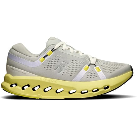 On Cloudsurfer 2 Glacier | Limelight Maat: 37.5 | Hardloopschoenen Outlet | Dames | Grijs