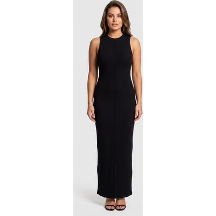 IRO Paris Treva Dress Black Größe: M | Maxikleider Outlet | Damen | Schwarz