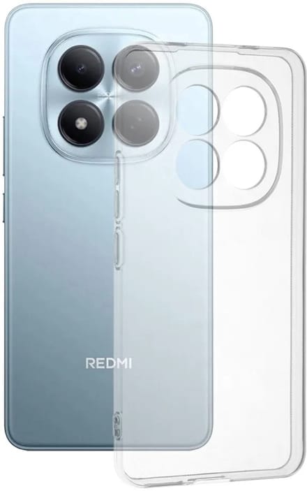 Hoesje geschikt voor Xiaomi Redmi Note 15 Pro 4G - Techsuit Clear Silicone Back Cover - Transparant