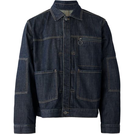 The Ragged Priest Heren Control Relaxed Fit Denim Jas (Blauw)