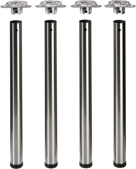 Hettich Efua 710mm 60mm rvs look