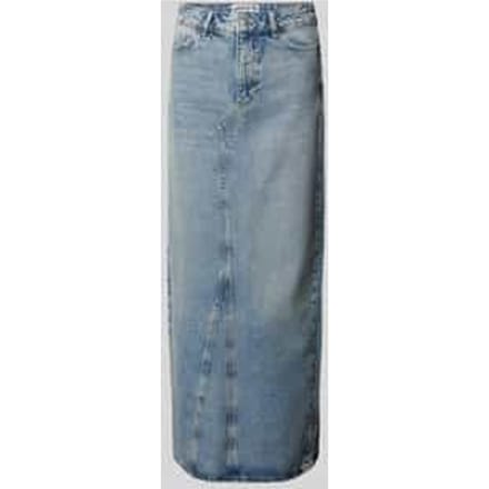 Jeansrok met loopsplit