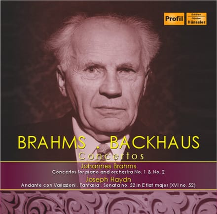 Wilhelm Backhaus, Vienna Philharmonic Orchestra - Brahms, Haydn: Backhaus Live In Vienna (2 CD)