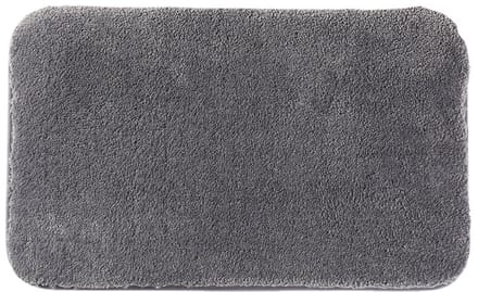 Badmat - Microvezel, 2cm extra dik, super absorberend, antislip, grijs, 40x60cm