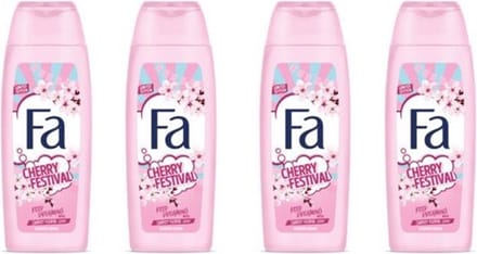 Fa Douchegel - Cherry Festival - 4 x 250 ml Limited Edition