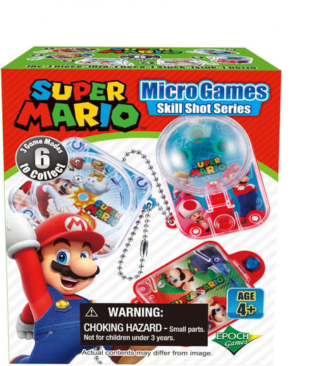 Super Mario Blind Box Key Chain Game Series- minispelletje- sleutelhanger- spaar ze alle 6