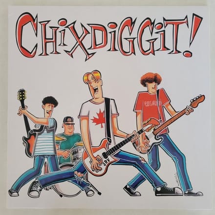 Chixdiggit! - Chixdiggit! (LP) (Coloured Vinyl)