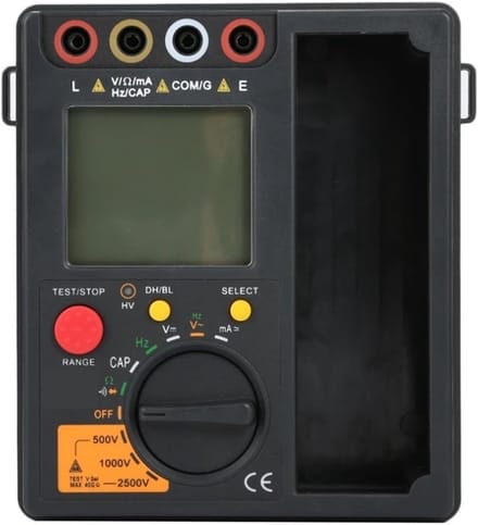 Digitale Isolatiemeter - Multimeter Tester - Elektrische Metingen - 2 In 1 Functie - AC/DC Spanning
