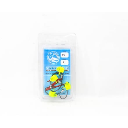 Tackle Tactics TT Nedlockz EWG Tête de Jig Chartreuse 1/6 oz 1 (6229) white
