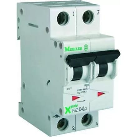 Eaton 278754 FAZ-C6/2 Zekeringautomaat 6 A 400 V/AC