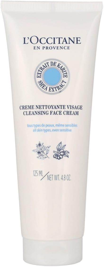 L'Occitane Shea Cleansing Face Cream 125 ml - All Skin Types, Even Sensitive