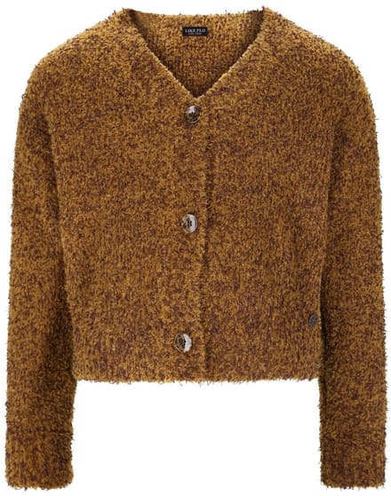 Like Flo winter vest meisjes - geel - Deau - furry