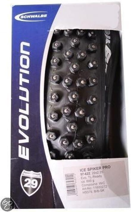 Schwalbe Buitenband ice spiker pro 29 x 2.25 57-622 winter vouw