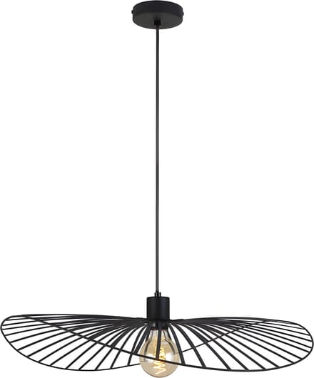 Toolight App1841-1Cp Hanglamp - Zwart - 61X61X13,5Cm