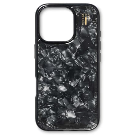 iDeal of Sweden Pearlized Case geschikt voor Apple iPhone 16 Pro Max - Zwart
