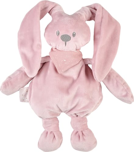 Nattou LAPIDOU Knuffel - Konijn - 30 cm - Oudroze