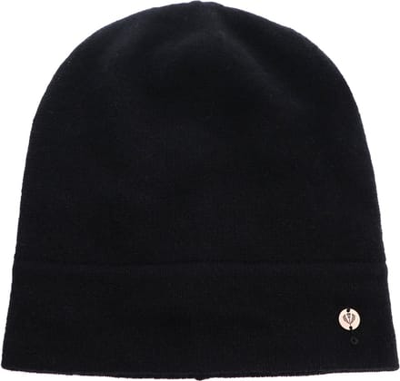 FRAAS Dop Pure Cashmere Knit Hat Black Zwart