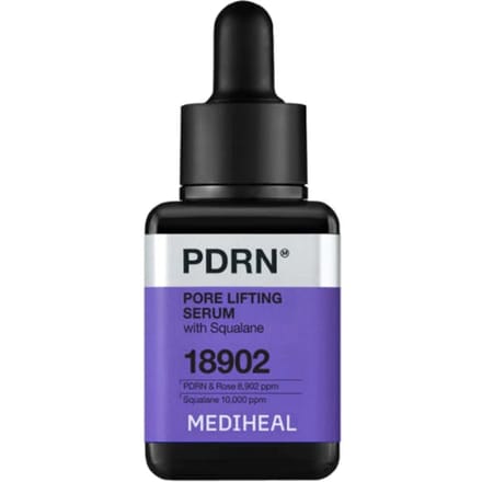 Sérum Élasticité des Pores et Fermeté PDRN Mediheal – Ampoule PDRN Rose Végétale 40ml black