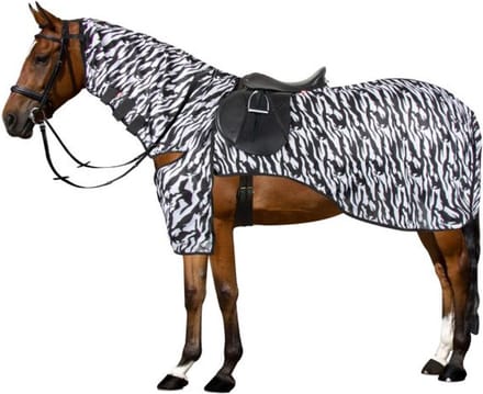 Imperial Riding - Vliegen Uitrijdeken - Zebra Print - Super-Dry - Medium