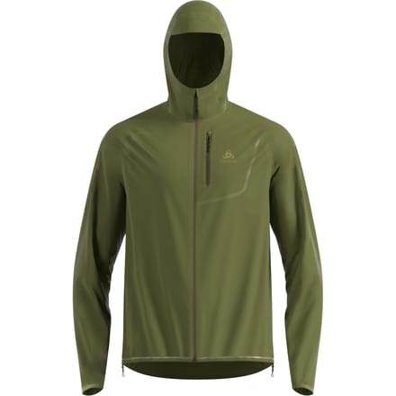 Odlo Zeroweight Dual Dry PK Waterproof Hardloopjas Heren-groen