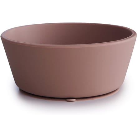 Mushie siliconen kom cloudy mauve