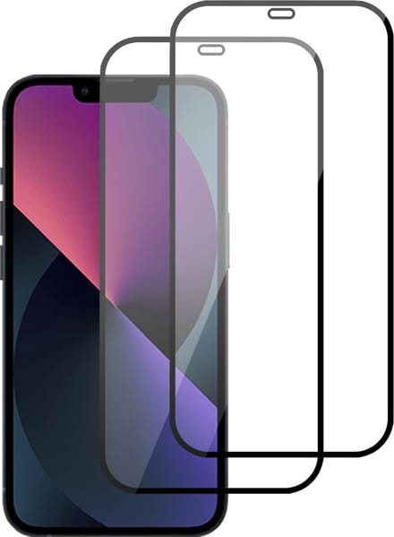 2x Geschikt voor iPhone 14 Plus Screenprotector - Gehard Glas Geschikt voor iPhone 14 Plus Full Screen Protector
