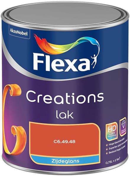 Flexa - Creations Lak Zijdeglans - C6.49.48 - Mengverf - 750 Ml