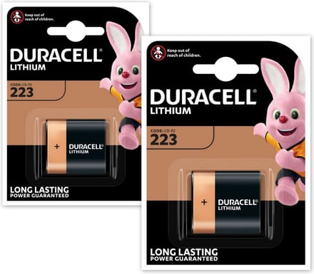 2x Duracell DL223A Ultra Foto bls1