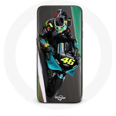 Coque - Valentino Rossi - Samsung Galaxy S6 edge - Souple - Noir - Protection