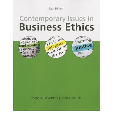 Contemporary Issues In Business Ethics - DesJardins, Joseph R