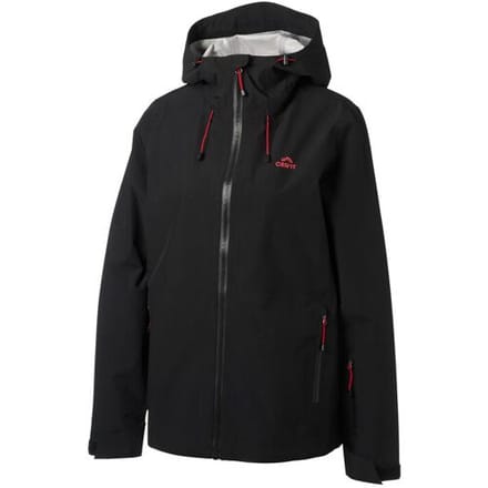 CRIVIT Dames hardshell ski-jas Touring met RECCO systeem (Zwart, S (36/38))