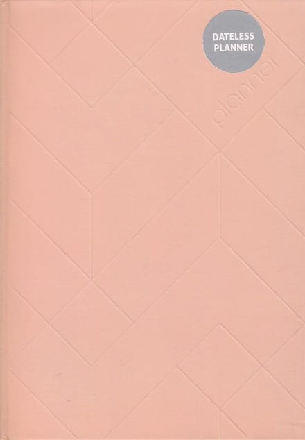Dateless planner Roze + bulletpagina