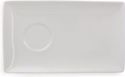 Yong Schotel 20x12cm voor kopje 17cl wit Squito (Set van 6)