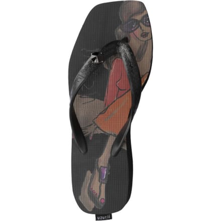 Uzurii | Teenslippers | Dames | Zwart | Maat 39/40